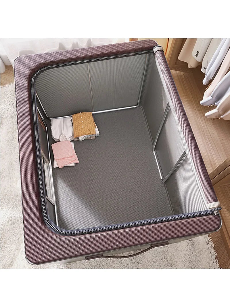 Fabric Foldable Storage Bag Thicken Clothing Organizers Wardrobe Cube Closet Boxes Living Room Bedroom Organizing Containers